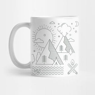 Springs and volcanoes Mug